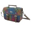 Harris Tweed 'Bervie' Mini Shoulder Bag in Multicoloured Tartan Col