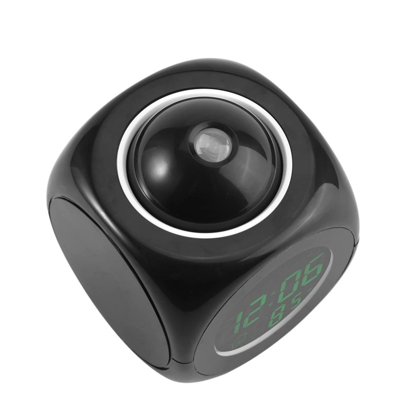 Digital Clock, Voice Talking Wall Projection Alarm Clock, for Living