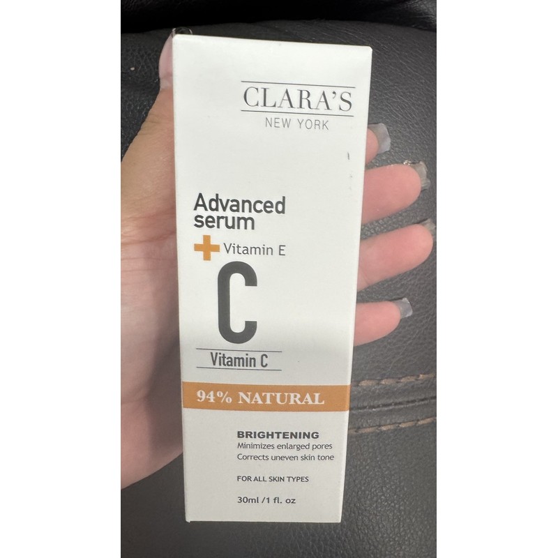 PLUS Clara's Advanced Brightening Serum + Vitamin C & E