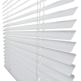 Comfy Hour Cordless Magnetic Blinds for Metal Doors and Windows, Door Shades -No Tools-No Drill, Aluminum, Light Filtering, Room Darkening, 23" W x 62" L, White