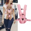 Chest Pet Bag Adjustable Breathable Pet Front Backpack Travel Bag
