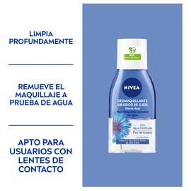 Nivea | Desmaquillante de Ojos Bifásico con Biotina | 125 ml