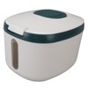 Rice Container Bug Proof Odorless Airtight Rice Box with Clear