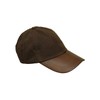 WALKER AND HAWKES - Wax Brunswick Baseball Cap w/Leather Peak