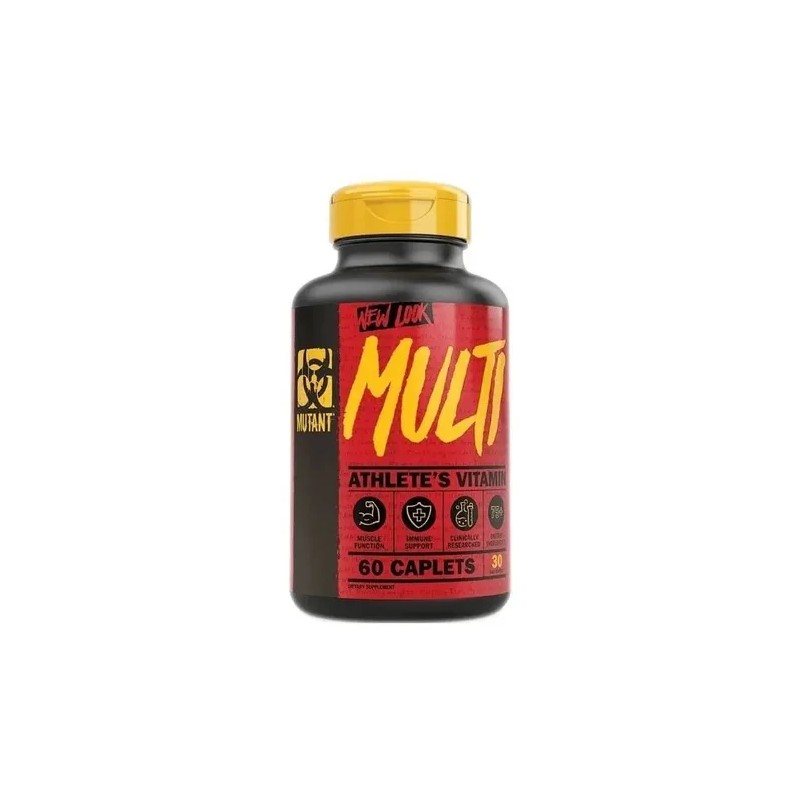 Mutant Multivitamínico Vitaminas 60 Cápsulas 30 Servicios