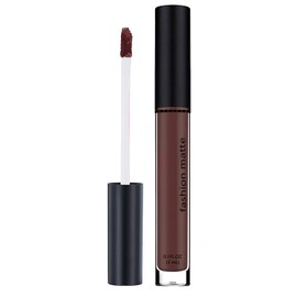 Matte Dark Brown Liquid Lipstick for Women - Long Lasting, Waterproof, Quick-Drying, Non-Sticky Lip Gloss