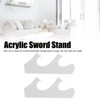 1 Pair/set Multi Layer Vintage Sword Holder Rack Break Resistance