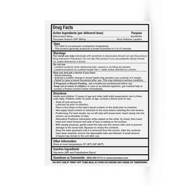 Enemeez Plus Enema for Constipation - 283mg Docusate Sodium, 20mg Benzocaine Stool Softeners, Mini Enema Relief, 35 Count (Pack of 1)