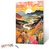 Ginkko Paint by Numbers Kit for Adults Beginner & Kids