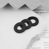 VGOL 10pcs Rubber Sealing O Ring Flat Washers 18x9x1.5mm Suitable
