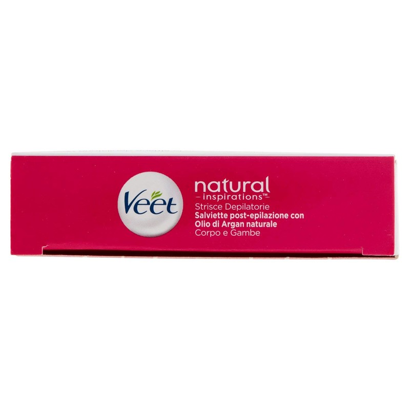 Natural Inspirations Körper-Haarentfernungsstreifen Arganöl 16 Streifen