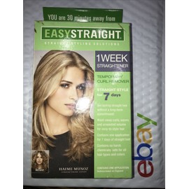 EASY STRAIGHT 1 Week Temporary Straightener For Hair NIB unsealed