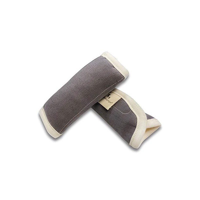 DorDor & GorGor Organic Baby Seat Belt Cushion, Extra Plush,