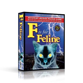 TDC Games F is for Feline - Alphabet Mystery Puzzle