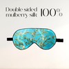 ZIMASILK 100% Natural Silk Sleep Mask Blindfold,Adjustable Strap Super-Smooth Soft