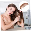 Baluue Wooden Wide Tooth Comb for Scalp Massage Natural Hair