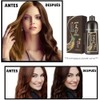 Shampoo Tinte Instantaneo Cabello Cubre Canas Natural Jengibre Champú Instant