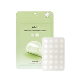 Abib Heartleaf Calming Spot Patch 2 Sizes 78 Patches | Korean Pimple Zit Spot Acne Hydrocolloid Zit Blemish Invisible Patches for Face Chin Forehead Water Proof (10mm*48pcs / 12mm*30pcs)