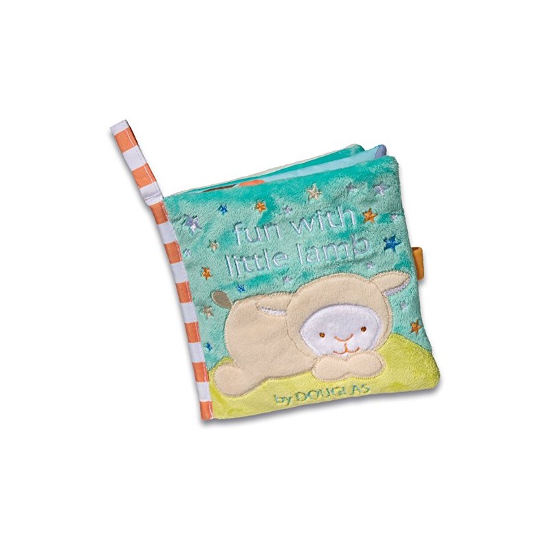 Douglas Baby Lamb Soft Plush Activity Book