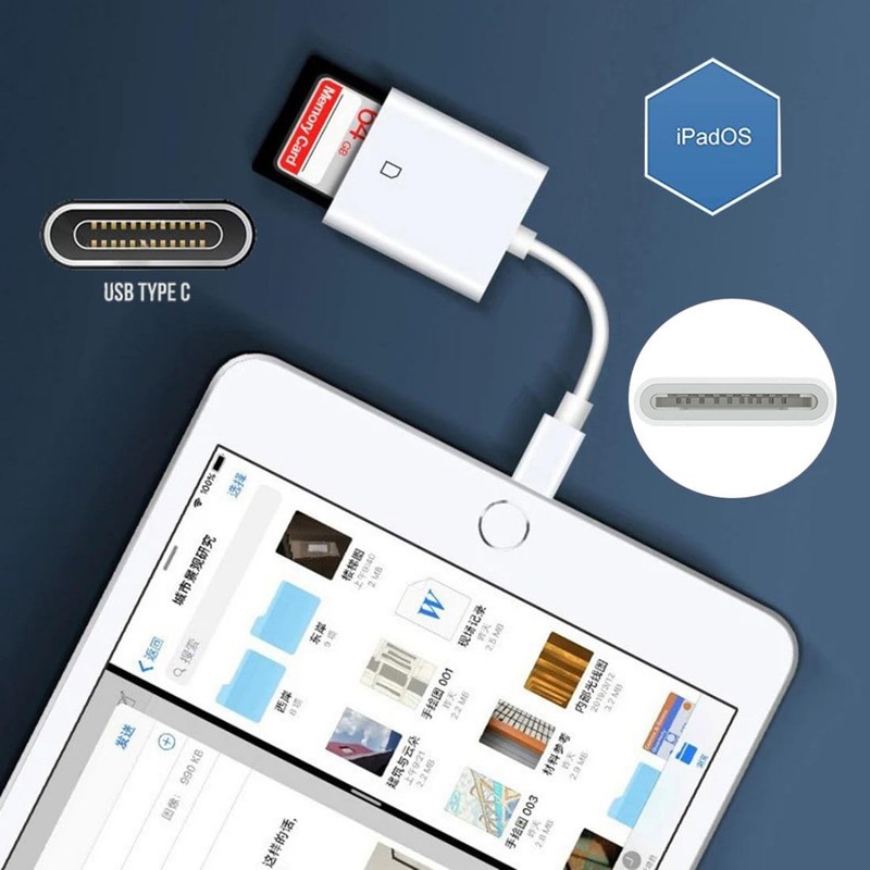 chenyang USB C to SD SDXC SDHC Card Reader Adapter