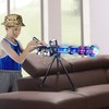 ArtCreativity Light Up Rotary Machine Toy Gun with Tripod Stand