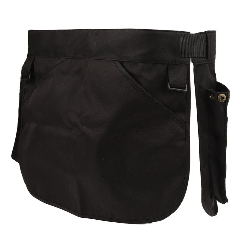 Apron Waist Cover with Plastic Buckle Multiple Pockets Server Aprons