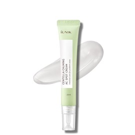IUNIK 81% Concentrado Centella Gel Crema Calmante para el acné y protector solar calmante Mini - Ácido salicílico sin aceite Niacinamida Árbol de Té M