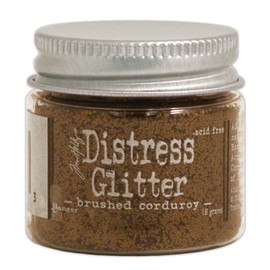Ranger Tim Holtz Distress Glitter, 1-Ounce, Brushed Corduroy