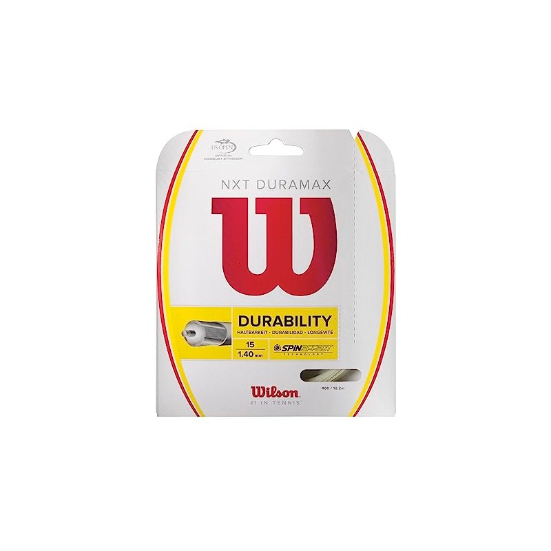 Wilson NXT Duramax 15 - Juego de Cuerdas de Tenis,