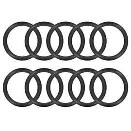 sourcing map Metric Nitrile Rubber O-Rings Seal 34 mm OD 26 mm ID 4 mm Width Pack of 10