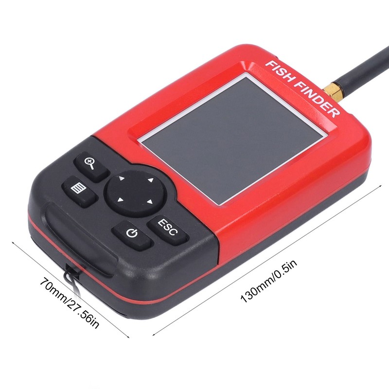 ZNAZTYQ003 Wireless Sonar Fish Finder Handheld Visual Fish Detector with