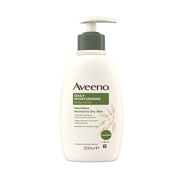 Aveeno Daily Moisturising Body Lotion - 500 ml (Voor normale tot droge huid)