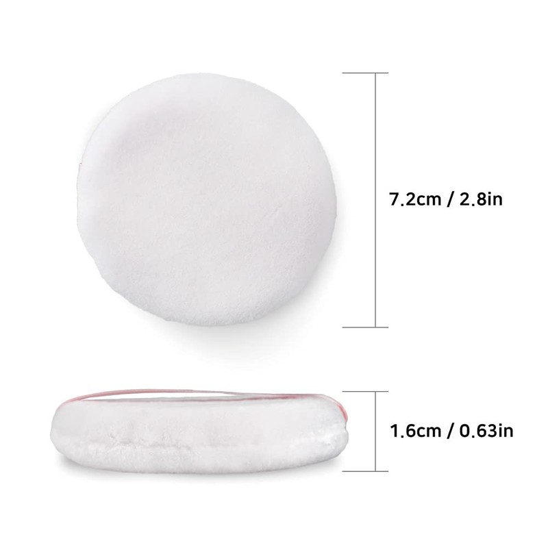 Easy Powder Velvet Puff 70mm Face & Body Powder Puff