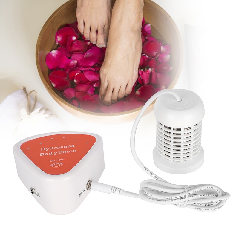 Portable Ionic Detox Foot Bath SPA Cleanse Machine Array Health