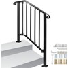 Zwinz Adjustable Handrails for Outdoor Steps, Handrail Picket #2 Fits