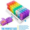 Monthly Pill Organizer 2 Times a Day, 30 Day One