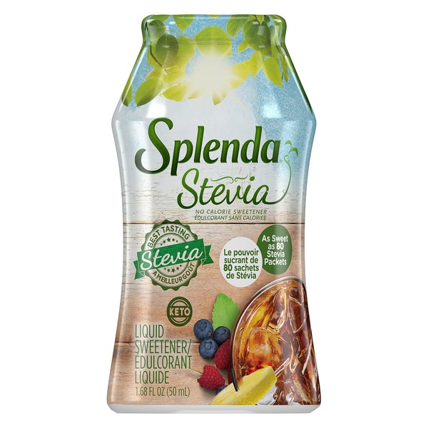 Splenda Liquid Stevia Zero Calorie Sweetener, 50-mL