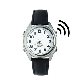 MISTIC COOL Talking Atomic Watch with Clear, Loud Voice | Large Number Timepiece | Atomic Wrist Watch for the Visually Impaired | Men & Women’s Accessible Watches.