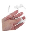 IWOWHERO Retractable in Ear Earphones with Cushions Compatible with Players