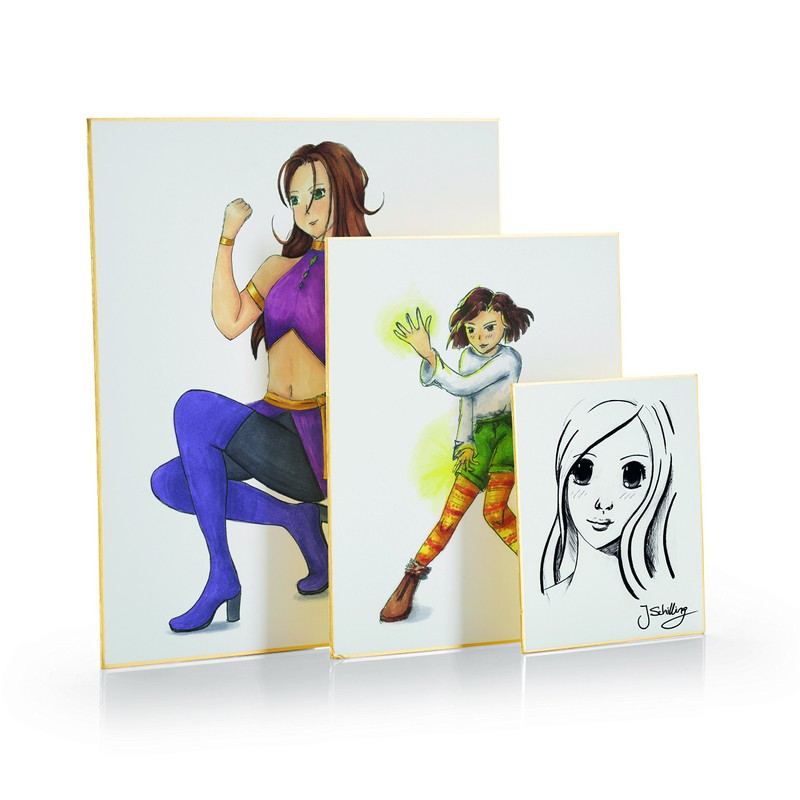 Copic 26075136 Paper Autograph Board, 120X136 MM, S