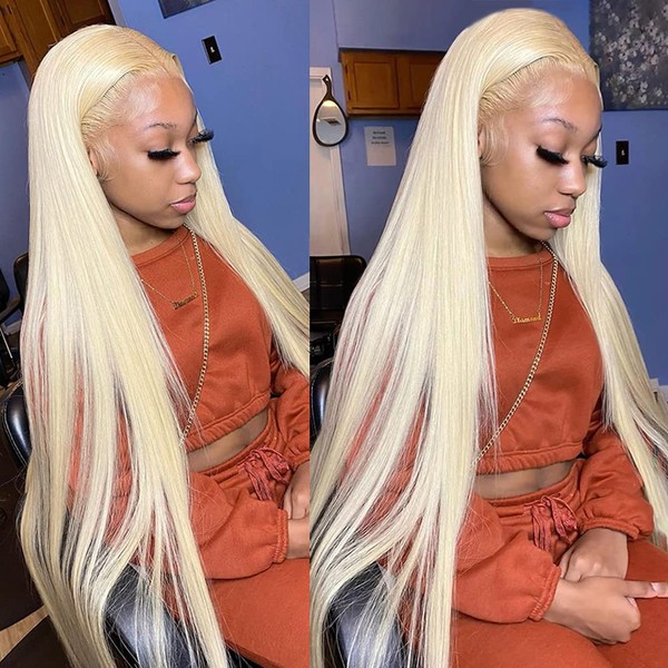 Aopusi 613 Blonde Brazilian Straight Hair Bundles with Closure 613
