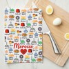 JXGZSO Morocco Culture Travel Kitchen Towel Moroccan Landmarks Souvenir Gift
