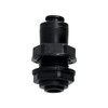MistKing 22266 Value Bulkhead with O-Ring for Misting Systems, 1/4"