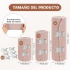 10pcs Vendas Elásticas Compresión Deportivos Reutilizables