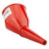Angled Fuel Funnel with fine mesh filter and handle,for petrol