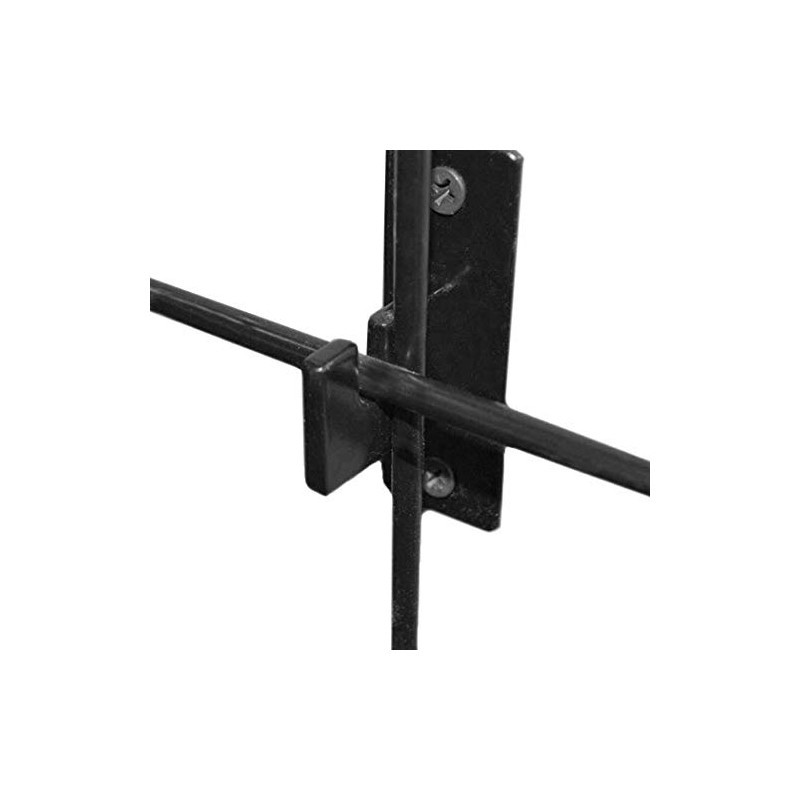 Gridwall Mount Brackets, 1" W Thin Space Saving Grid Hangers,
