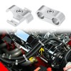 X AUTOHAUX 5pcs AN4 Hose Separator Clamp Fuel Line Connector