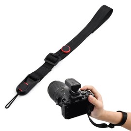 Focenat Camera Wrist Strap,Soft Camera Hand Strap, Adjustable Camera Strap with Quick Release,Universal Shoulder Neck Wrist Hand Strap for All DSLR Digital Camera Canon,Fuji, Nikon,Sony Camera ect