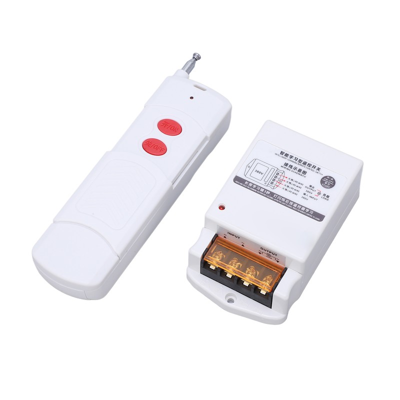 Remote Control Relay Switch Wireless RF Controller AC 380V for