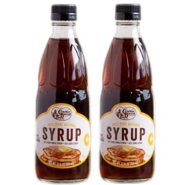 Green Hills Cracker Barrel Pancake Syrup 12 Fl. Oz Pack Of 2! 100% Pure Natural Syrup! Made